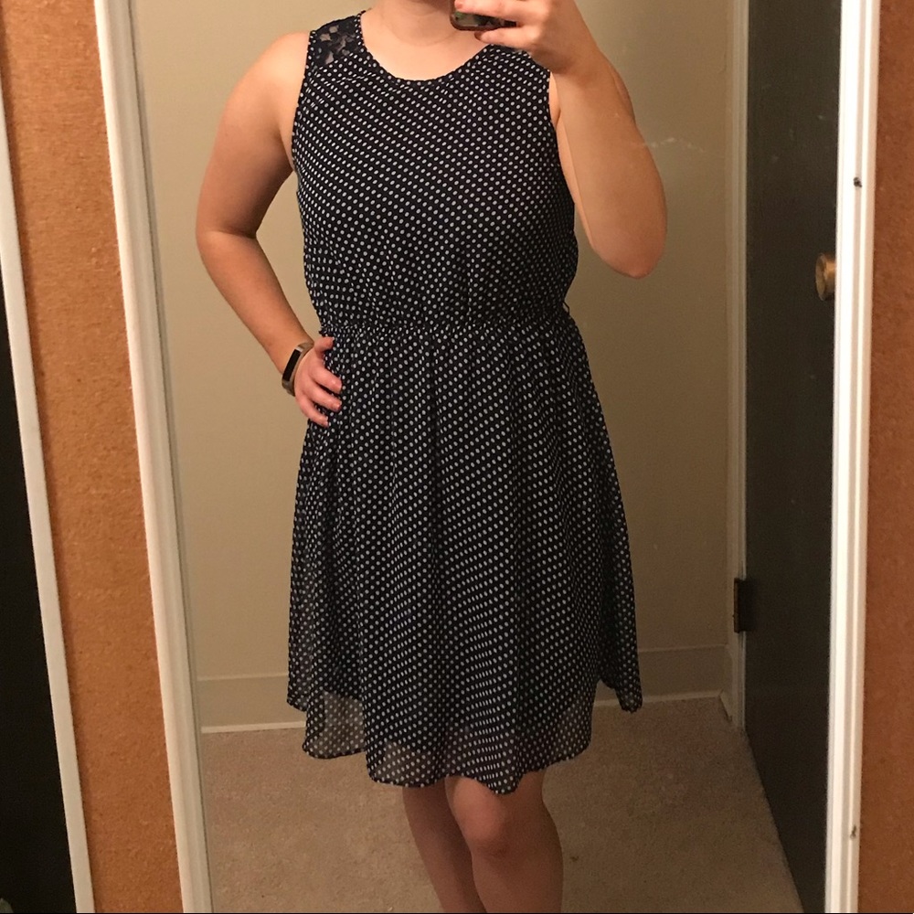 Retro-inspired, Polka Dot Dress